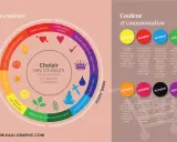 Les couleurs vitraux signification : un cercle chromatique explique les émotions et les usages des couleurs, de l'énergie à la sérénité, pour le choix de ses couleurs.