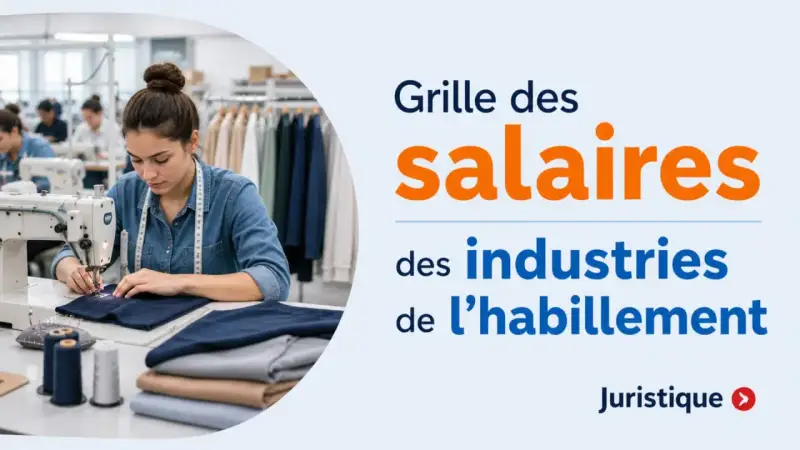 Une couturière travaille sur une machine à coudre, illustrant la grille des salaires des industries de l'habillement.
